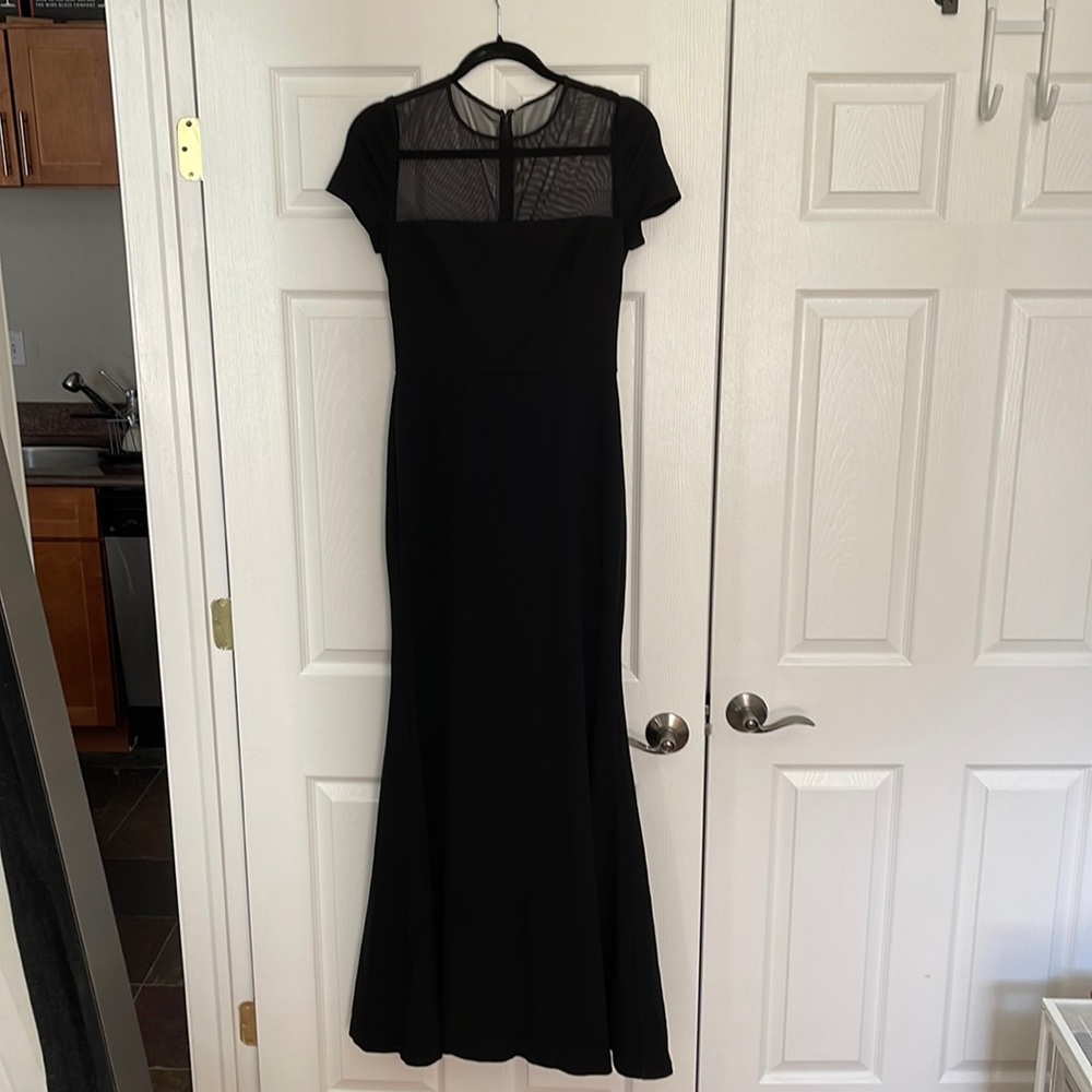 Vera Wang black gown (size 4)